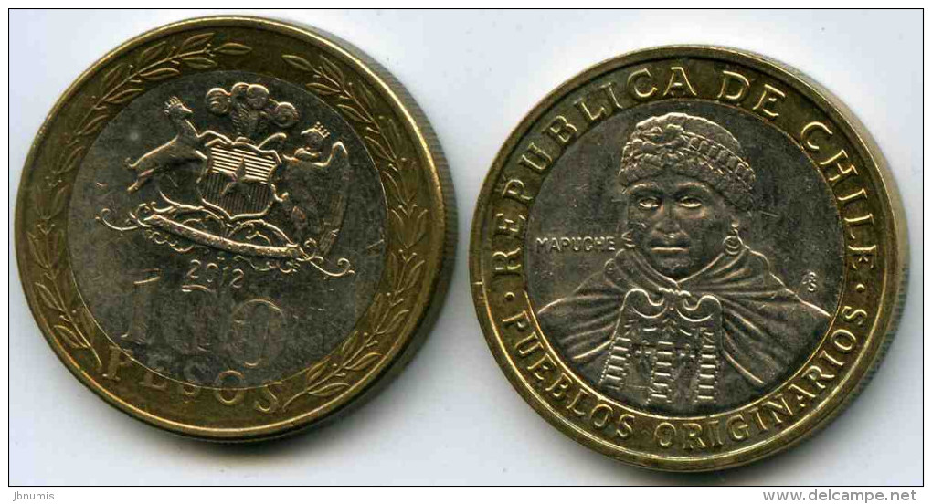 Chili Chile 100 Pesos 2012 KM 236 - Chile