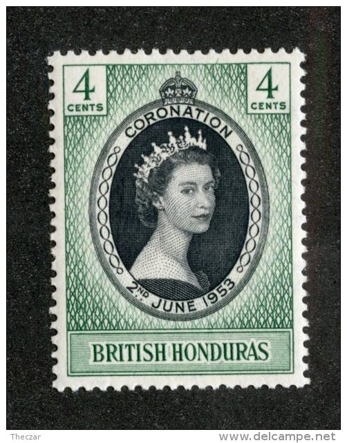 W1322  Br.Honduras 1953   Scott #143*   Offers Welcome! - British Honduras (...-1970)