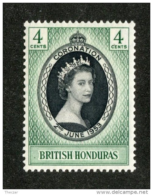 W1323  Br.Honduras 1953   Scott #143*   Offers Welcome! - Honduras Británica (...-1970)