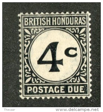 W1333  Br.Honduras 1923   Scott #J3*   Offers Welcome! - Honduras Británica (...-1970)