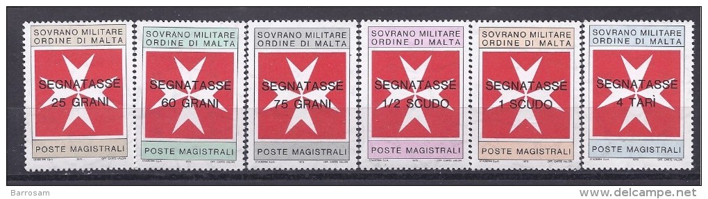 Malte(Odre De)1975: Said:PD11-16(postage Dues) Mnh** - Malte (Ordre De)