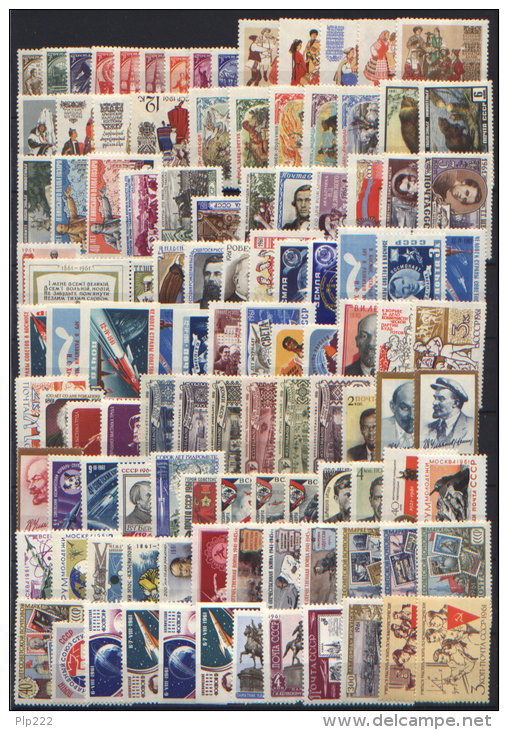 Russia 1961 Annata Quasi Completa 140 Val / Almost Complete Year 140 Val **/MNH VF/F - Neufs