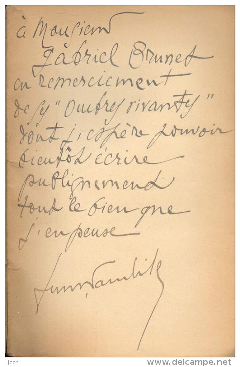 François-Paul Alibert - Le Collier D'aiguilles De Pin - EO Numéroté Avec Envoi Signé De L'auteur - 1936 - Autographed