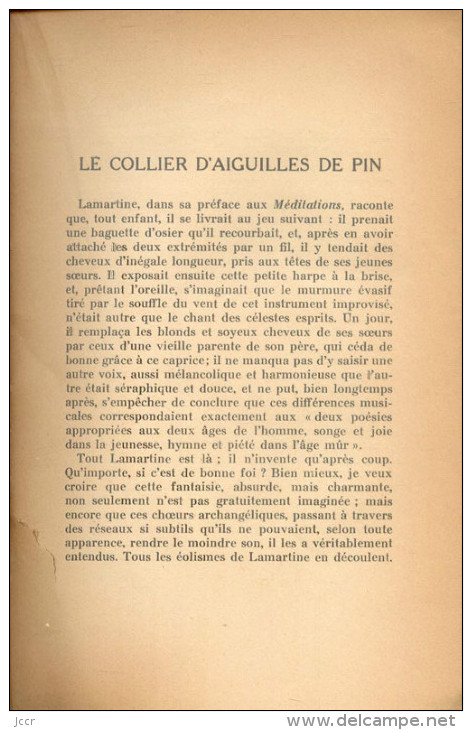 François-Paul Alibert - Le Collier D'aiguilles De Pin - EO Numéroté Avec Envoi Signé De L'auteur - 1936 - Autographed