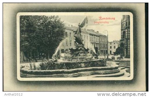 Rar Litho Rendsburg Brillantum Jungfernstieg 16.7.1910 - Rendsburg