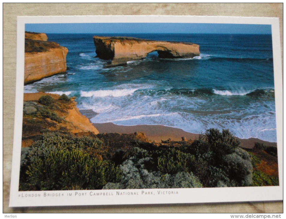 Australia  - London Bridge Im Port Campbell National Park    -Victoria -  German  Postcard    D121252 - Grampians