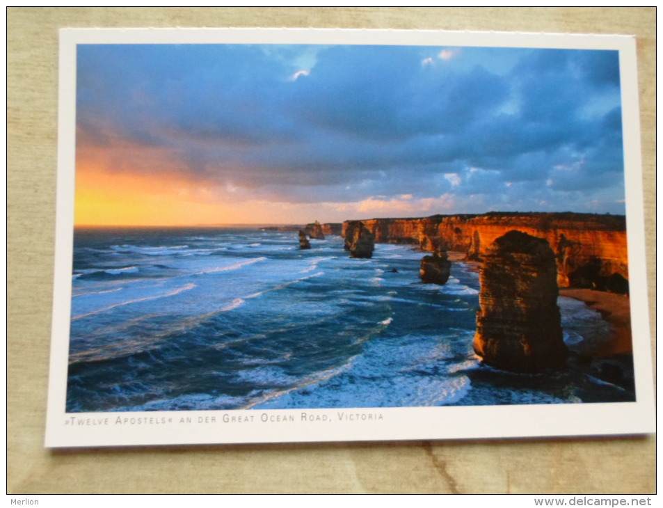 Australia  - Twelve Apostles  -Great Ocean Road     -Victoria -  German  Postcard    D121253 - Grampians