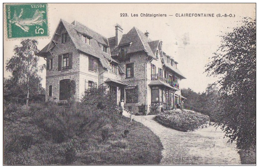 78 CLAIREFONTAINE Vallée De Chevreuse  Belle VILLA Les CHATAIGNIERS - Autres & Non Classés