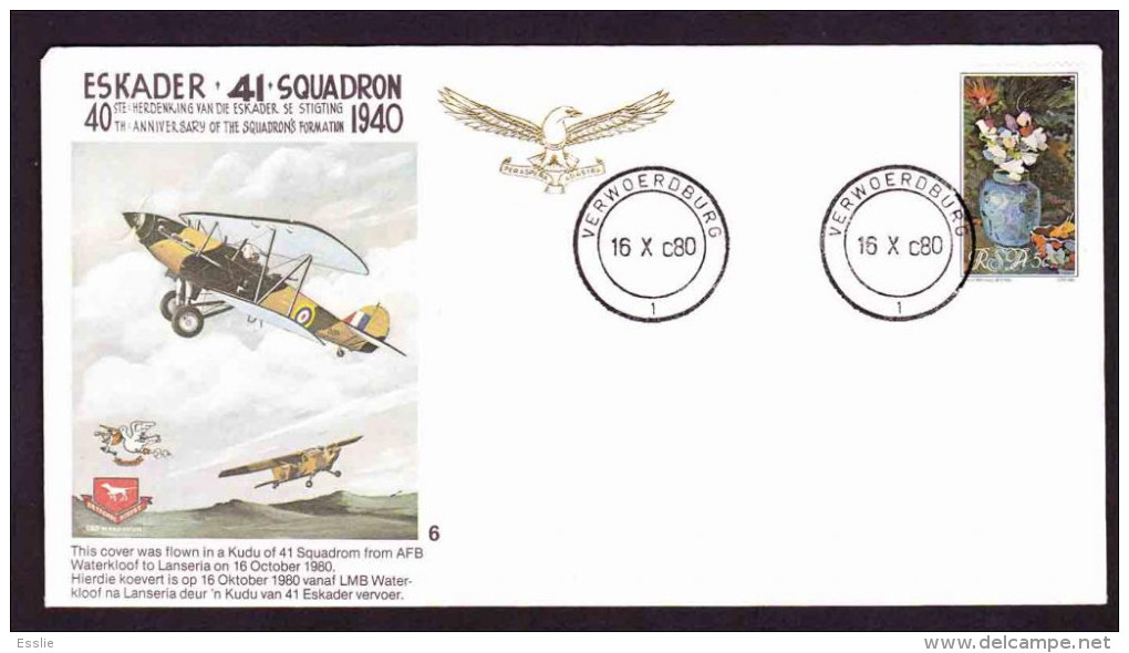 South Africa - 1980 - Kudu 41 Squadron - SAAF Flight Cover - Posta Aerea