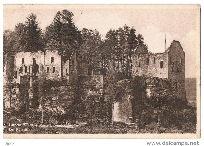 Larochette  Petite Suisse  Luxembourgeoise Les Ruines - Larochette