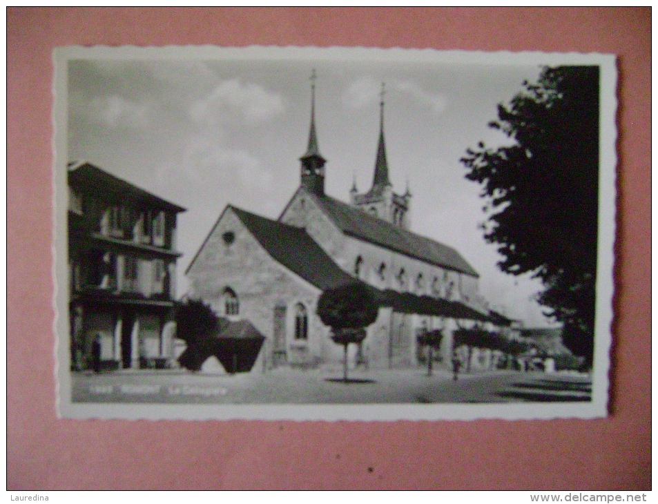 CPSM SUISSE - ROMONT N°1393 LA COLLEGIALE - Romont