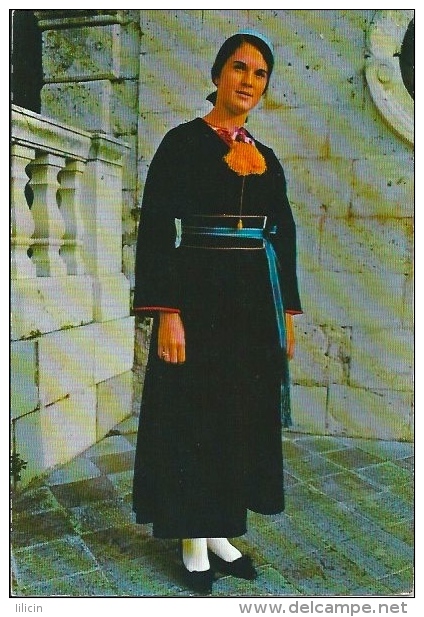 Postcard RA001541 - Croatia (Hrvatska) Dubrovnik Konavle National Costumes - Costumes