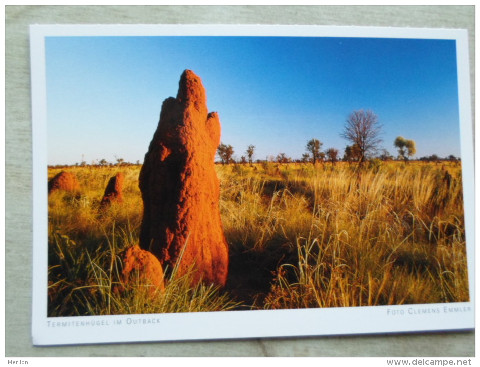 Australia  -  Termitenhügel Im Outback     German  Postcard    D121337 - Outback