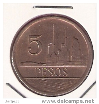 COLOMBIA 5 PESOS 1980 - Colombie