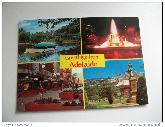 STORIA POSTALE FRANCOBOLLO COMMEMORATIVO  Australia Adelaide Multivedute - Adelaide