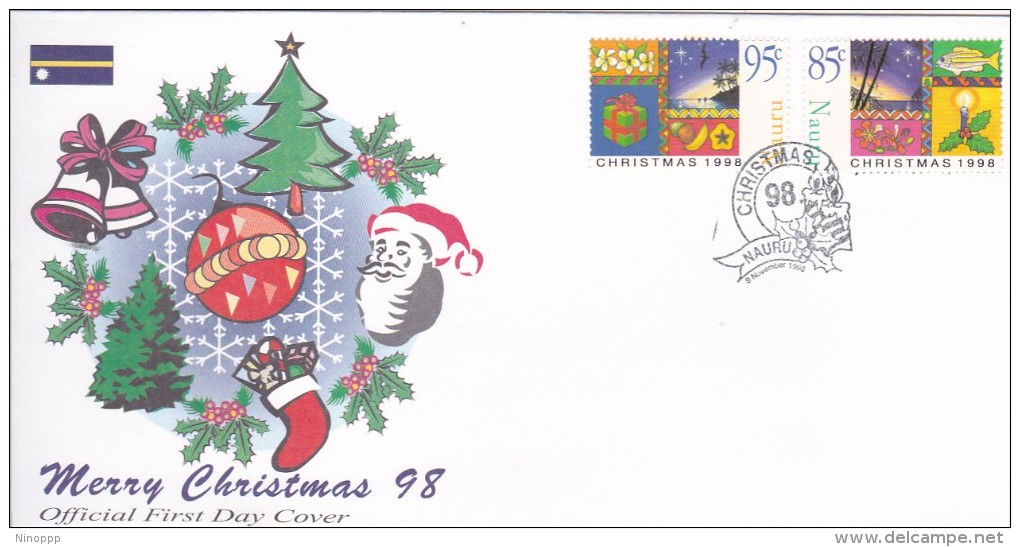 Nauru 1998 Christmas FDC - Nauru