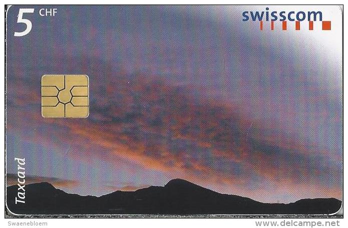 Telefoonkaart - Zwitserland. Swiss Telecom. Taxcard. CHF 5. Scimfuss.. Foto: Jean Odermatt. 2 Scans - Zwitserland