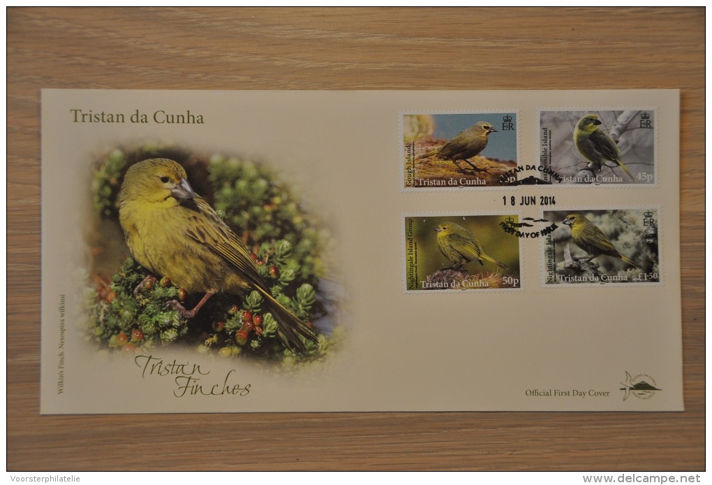 M2 01 ++ TRISTAN DA CUNHA 2014 FDC SERIE VOGELS BIRDS OISEAUX BLANK - Syria