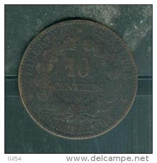 IIIème République, 10 Centimes Cérès 1896 A - Pia7803 - 10 Centimes