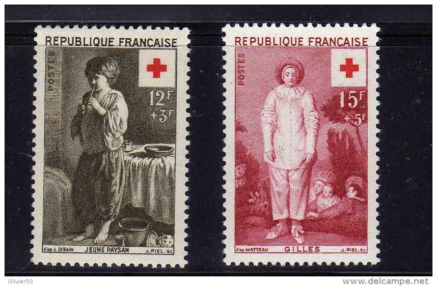 France (1956)  - "Croix-Rouge" Neufs** - Neufs