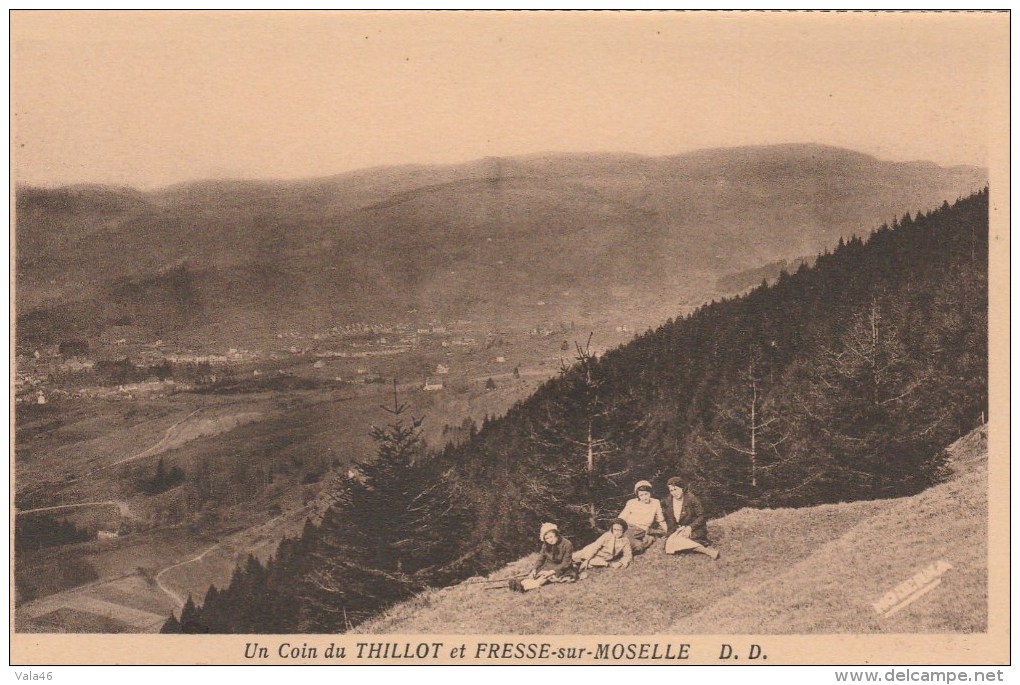 FRESSE SUR MOSELLE (Vosges) - Un Coin Du Thillot Et Fresse Sur Moselle - Animée - Fresse Sur Moselle