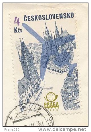 I8679 - Czechoslovakia (1978) 356 05 Sokolov 5 (stamp - Manufacturing Defect: Weak Print The Number "4") - Variétés Et Curiosités