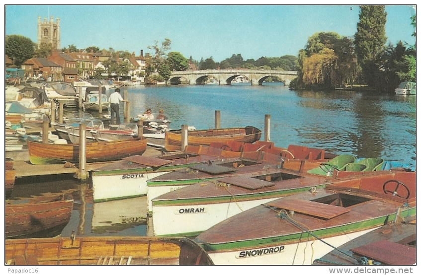 GB - Ox - Henley-on-Thames - Photo Precision N° TV 676 - [riverside - Bridge - Boats] - Sonstige & Ohne Zuordnung