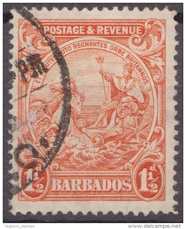 Barbados, 1925, SG 231c, Used (Perforation: 14) - Barbados (...-1966)