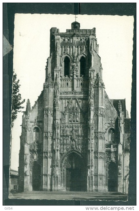Saint Riquier ( Somme ) Façade De L'église Abbatiale  - Eau50 - Saint Riquier