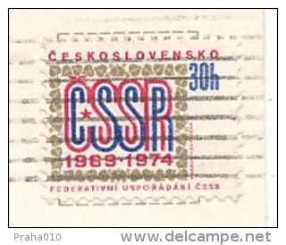 I8766 - Czechoslovakia (1974) Spindleruv Mlyn (stamp - Manufacturing Defect: Shifted Vertical Perforation) - Plaatfouten En Curiosa