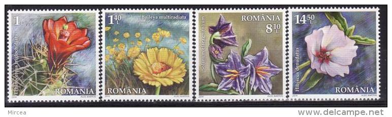 Roumanie 2014 - Fleurs 4v.neufs** - Nuovi