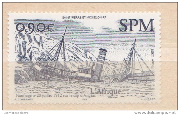 Saint-Pierre-et-Miquelon N° 806** - Unused Stamps
