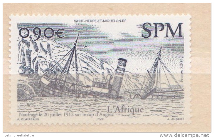 Saint-Pierre-et-Miquelon N° 806** - Nuevos