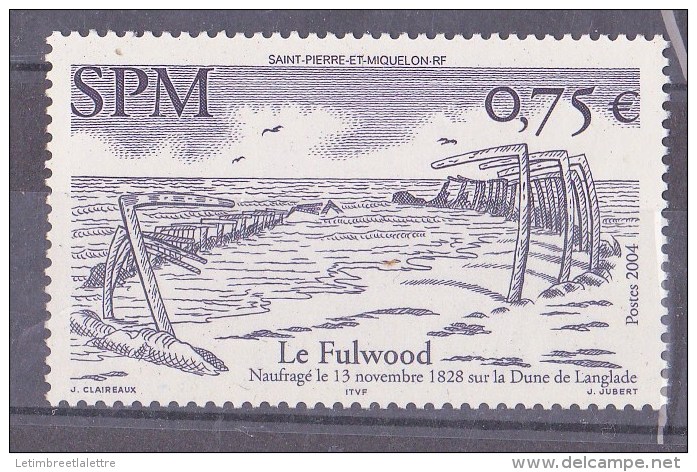 Saint-Pierre-et-Miquelon N°822** - Nuovi