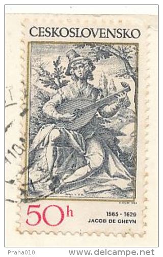 I8713 - Czechoslovakia (1982) 382 26 Horní Plana (stamp - Manufacturing Defect: Shifted Printing Silver Color) - Variétés Et Curiosités