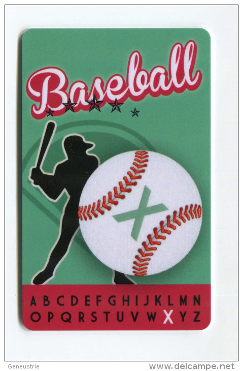 Spécimen Prototype Essai De Carte De Baseball (membres, Spectateurs, ... ?) - Other & Unclassified