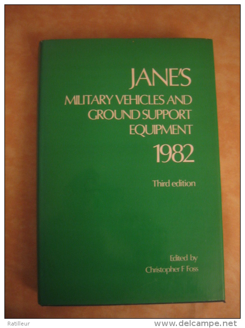 JANE´S Military Vehicles And Ground Support Equipement 1982. - Equipement