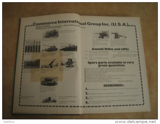 JANE´S Military Vehicles And Ground Support Equipement 1982. - Equipement