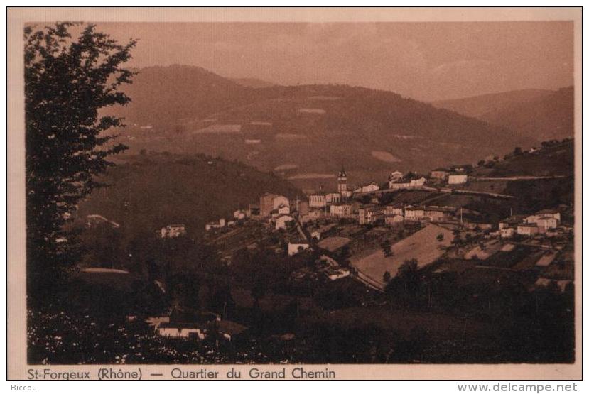 CP SAINT FORGEUX - QUARTIER DU GRAND CHEMIN - Autres & Non Classés