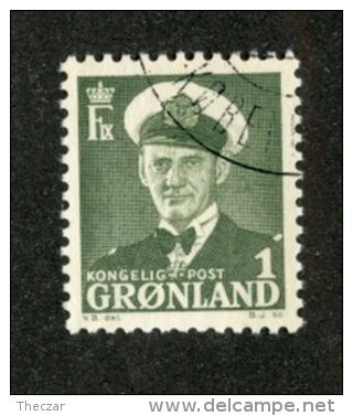 W1749  Greenland 1950  Scott #28 (o)   Offers Welcome! - Gebraucht