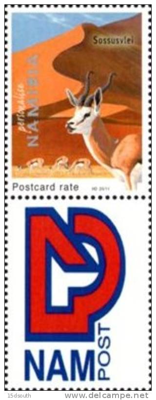 Namibia - 2011 Personalised Stamps Sossusvlei (**) - Gibier