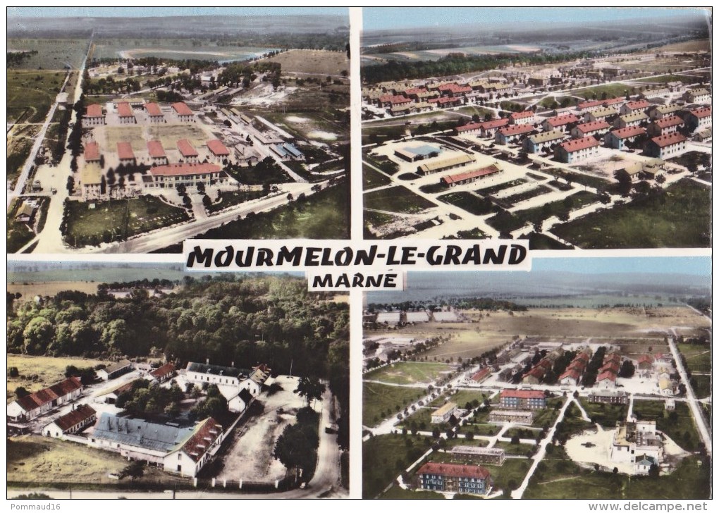 CPSM Mourmelon-le-Grand Multivues - Mourmelon Le Grand