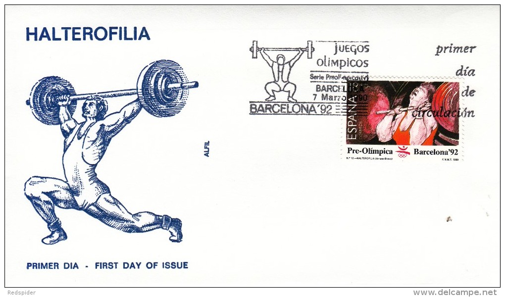 OLYMPISCHE SPIELE-OLYMPIC GAMES, SPAIN, 1992, Special Cancellation !! - Zomer 1992: Barcelona