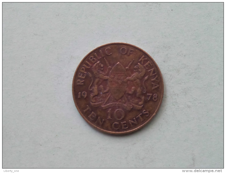 1978 - 10 Cents / KM 11 ( Uncleaned - Details Zie Foto´s ) ! - Kenya