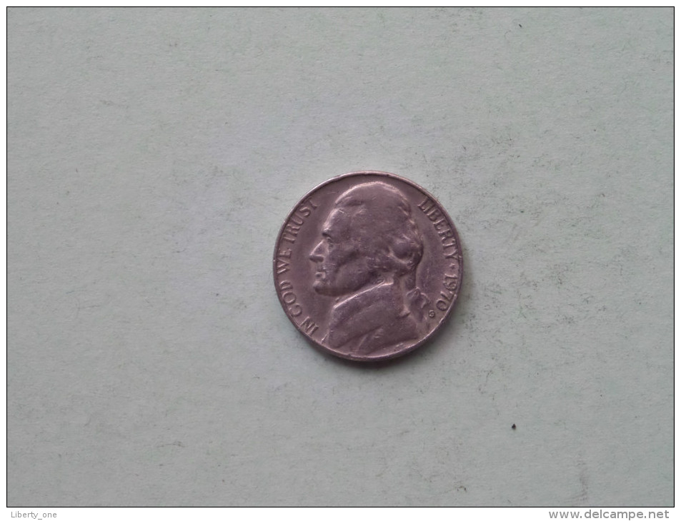1970 S - Five Cents / KM ... ( Uncleaned - Details Zie Foto´s ) ! - 1913-1938: Buffalo