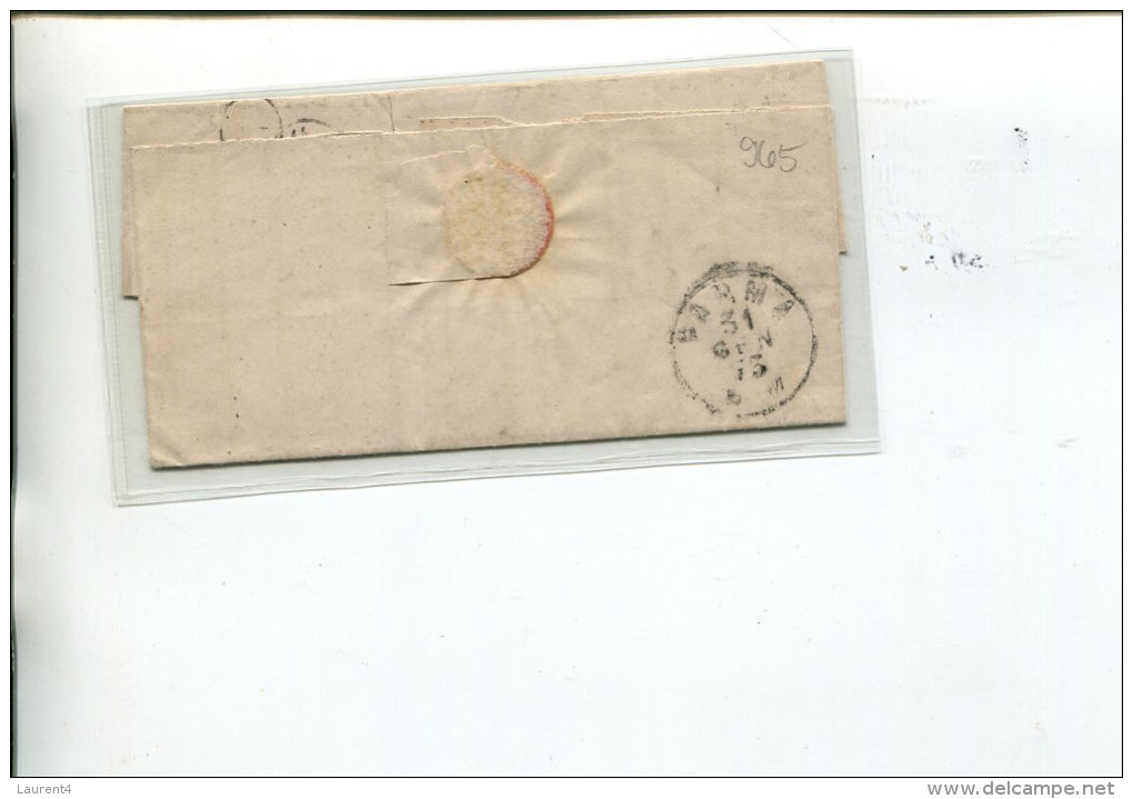 (007) Early Cover Posted From Italy - 1873 ? - Stamped Stationery