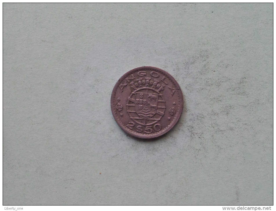 1956 - 2 $ 50 / KM 77 ( Uncleaned - Details Zie Foto´s ) ! - Angola