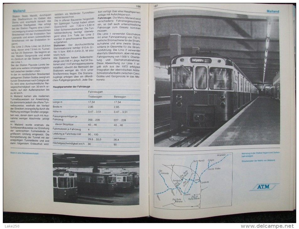 METROS DER WELT   METROPOLITANE NEL MONDO - Transport