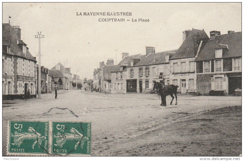 LA MAYENNE ILLUSTREE - COUPTRAIN - LA PLACE - Couptrain