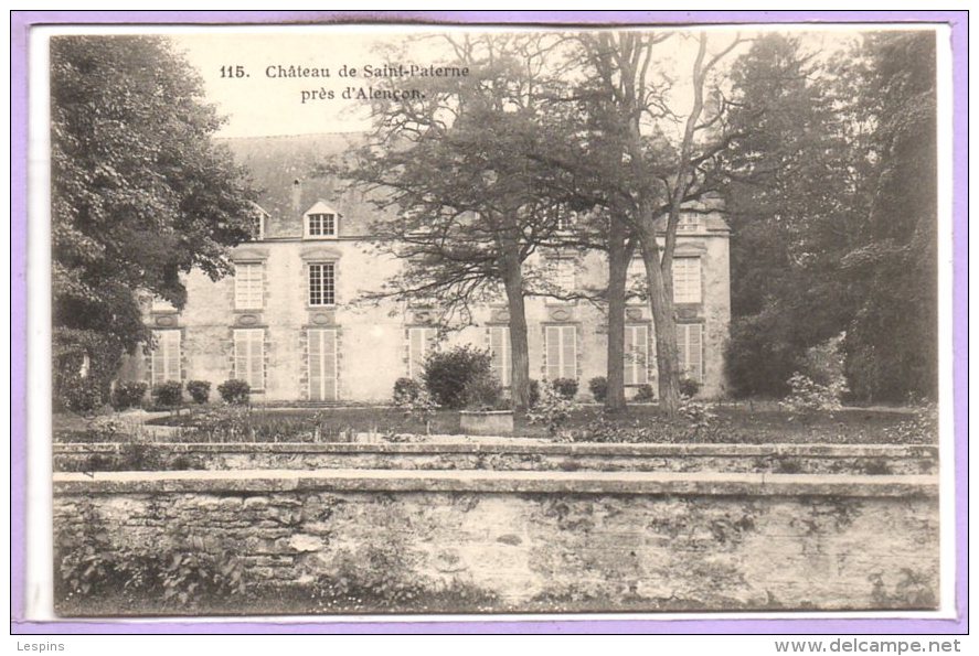 72 - SAINT PATERNE --  Château - Saint Paterne